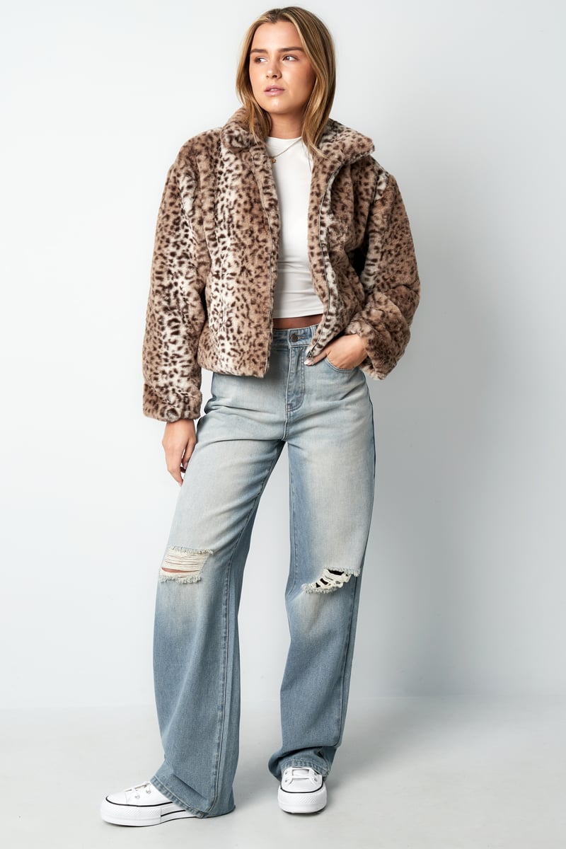 Leopard print jacket - SevanaMode