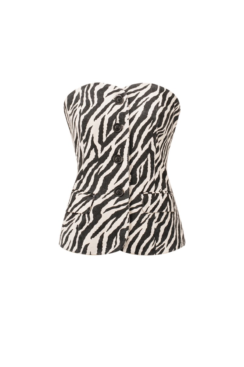 The Zebra Strapless - SevanaMode