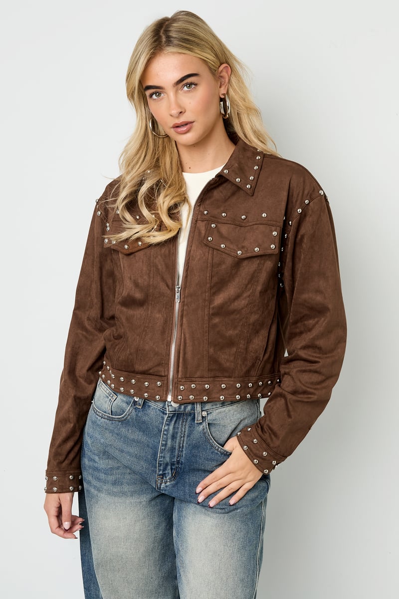 Suede Jacket Studs - SevanaMode
