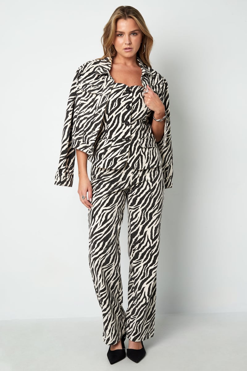 The Zebra Strapless - SevanaMode