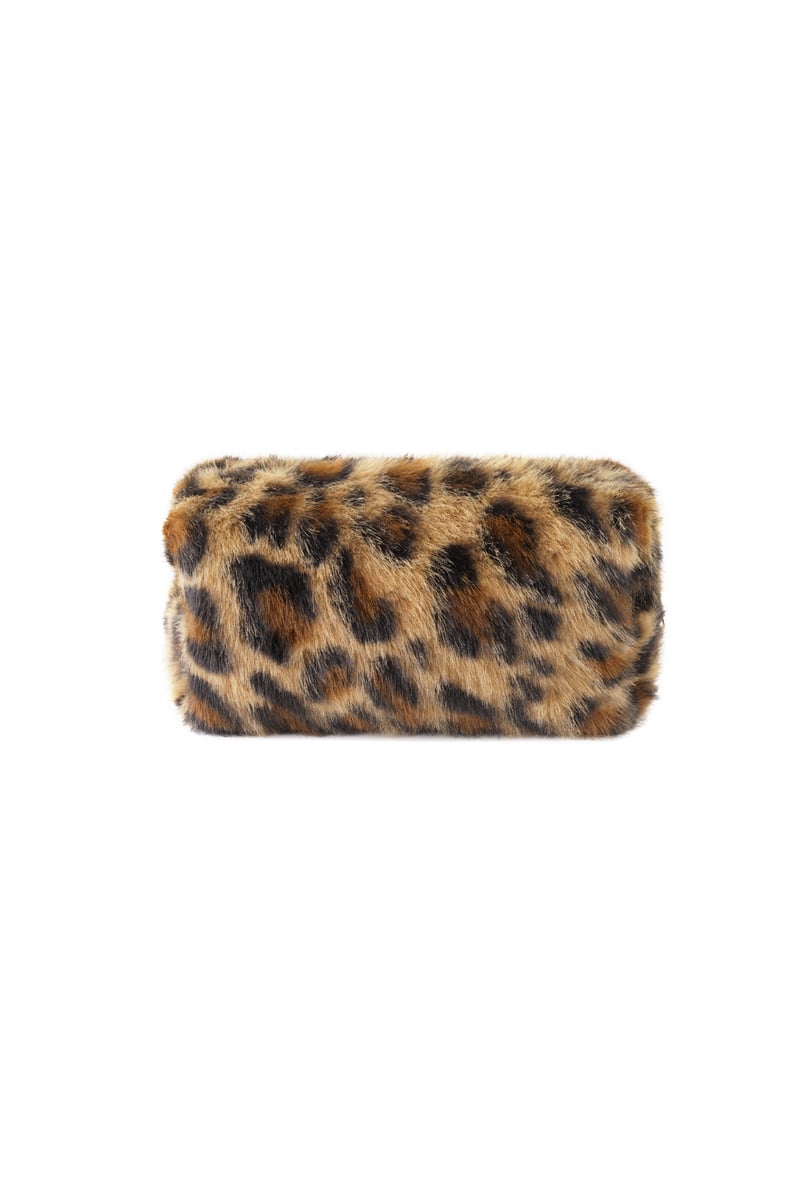 Soft leopard makeup bag - SevanaMode