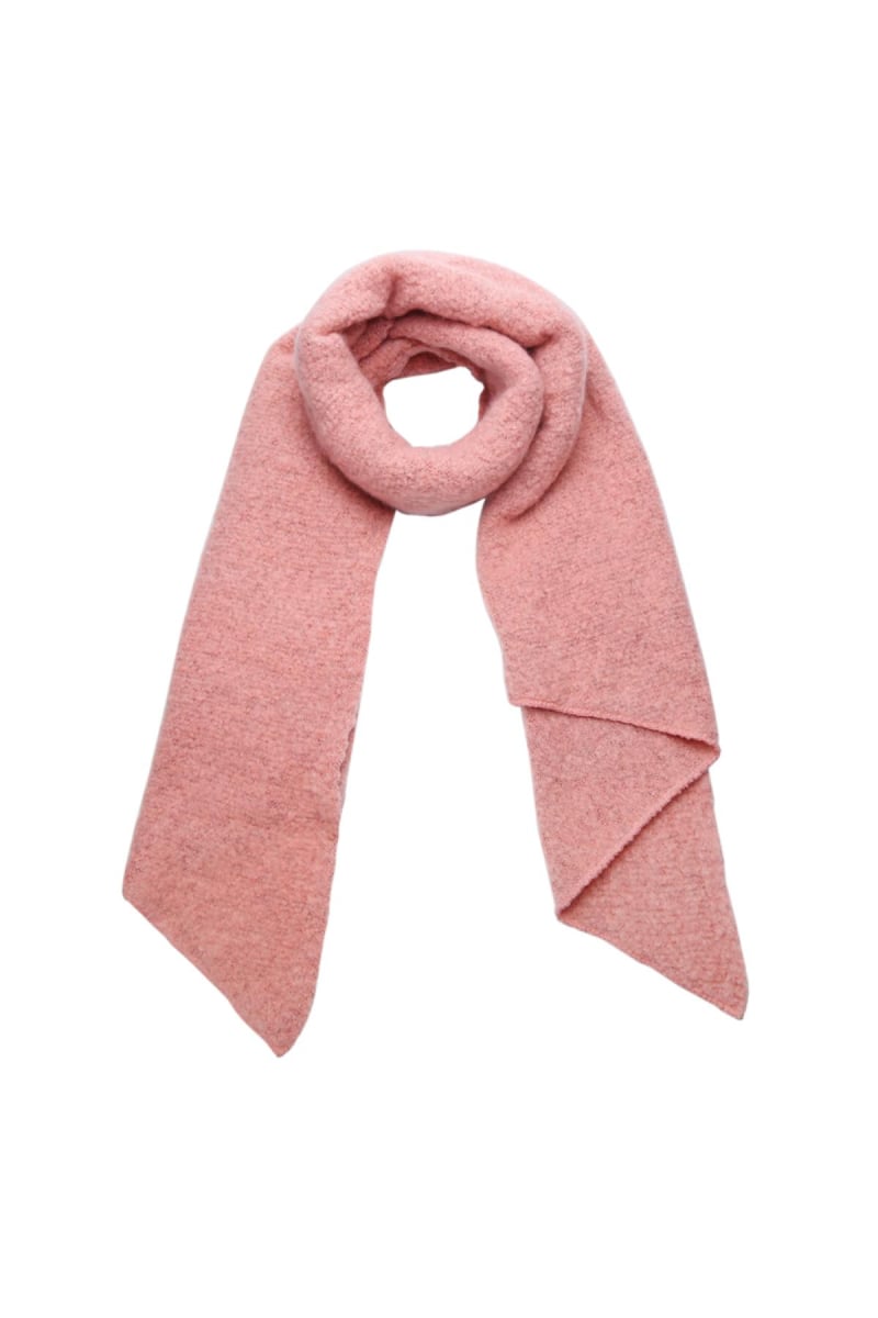 Soft winter scarf coral Polyester - SevanaMode