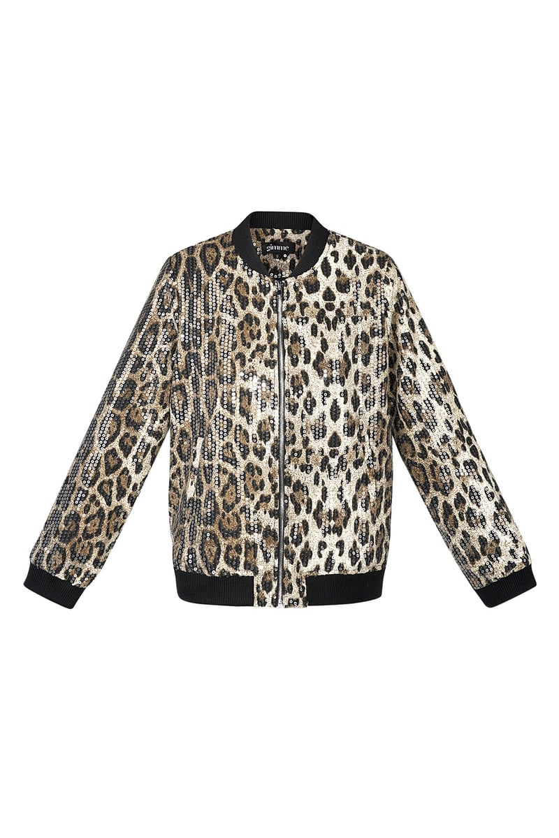 Glitter panther jacket - SevanaMode
