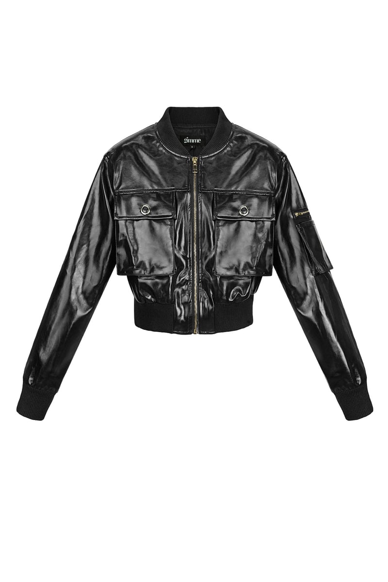 PU biker jacket - SevanaMode