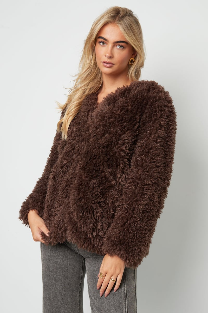 Soft fluffy coat - SevanaMode