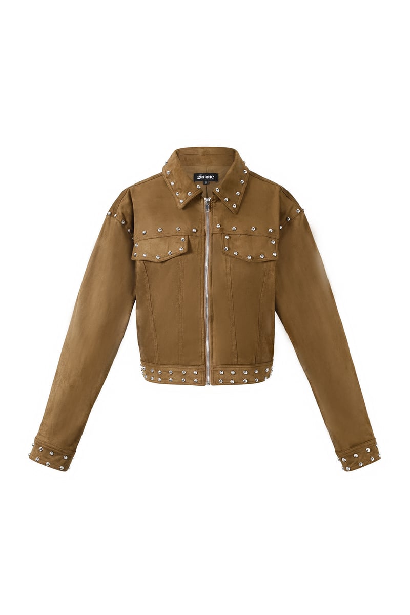 Suede Jacket Studs - SevanaMode