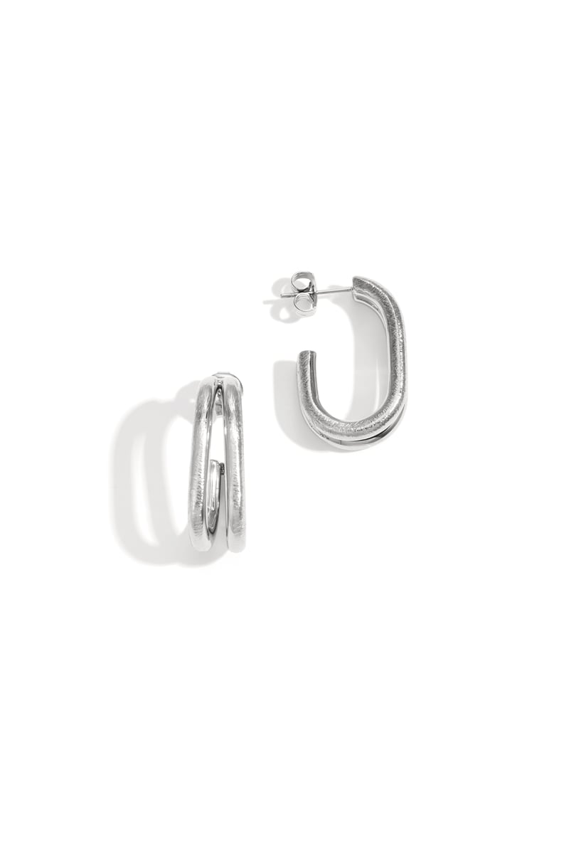 Hoop Earrings lines Casual Daily Simple Series Women's jewelry - SevanaMode
