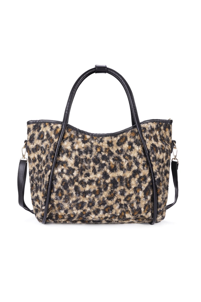 Tote Bags Leopard Print Casual Cotton Daily Accessories - SevanaMode