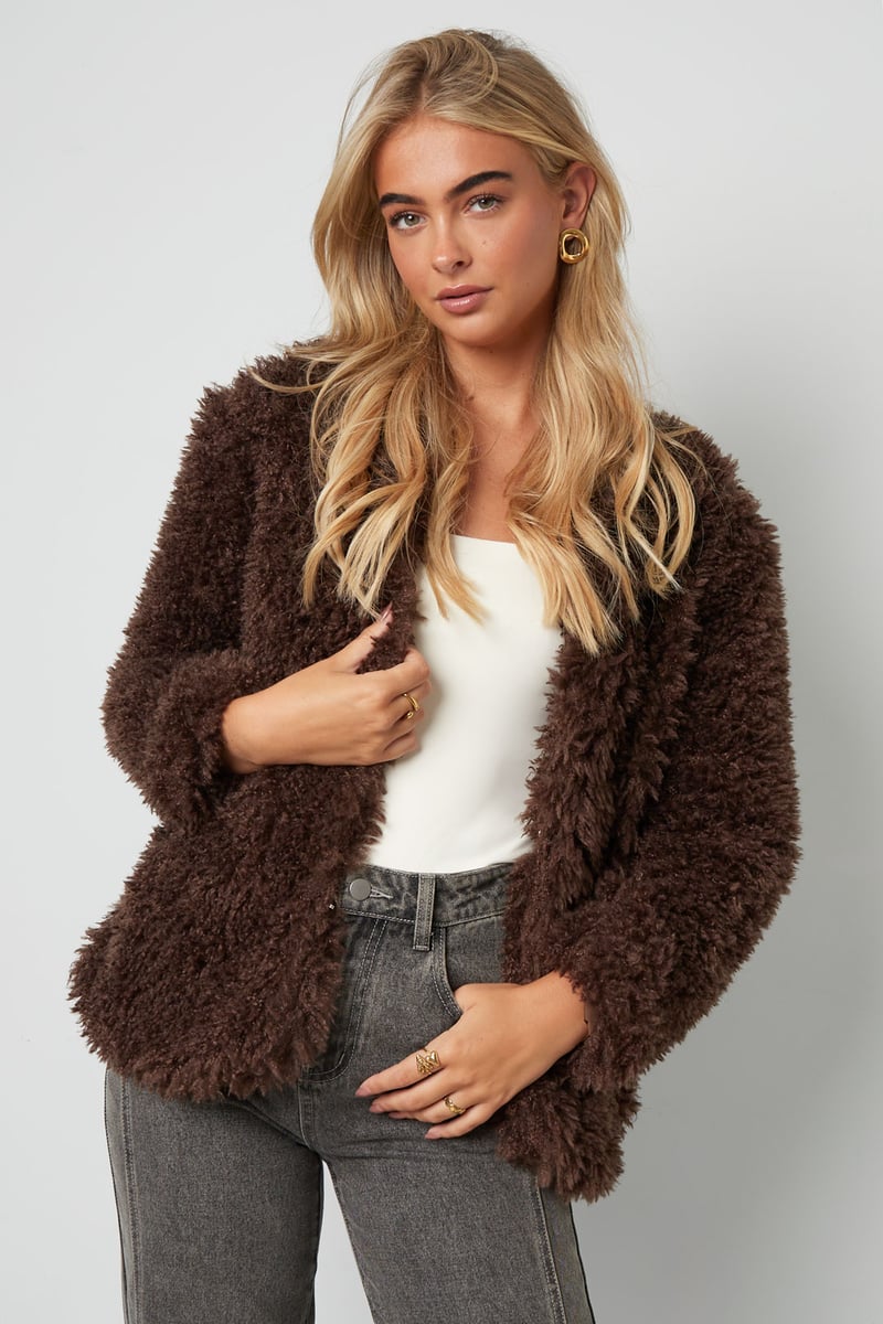 Soft fluffy coat - SevanaMode