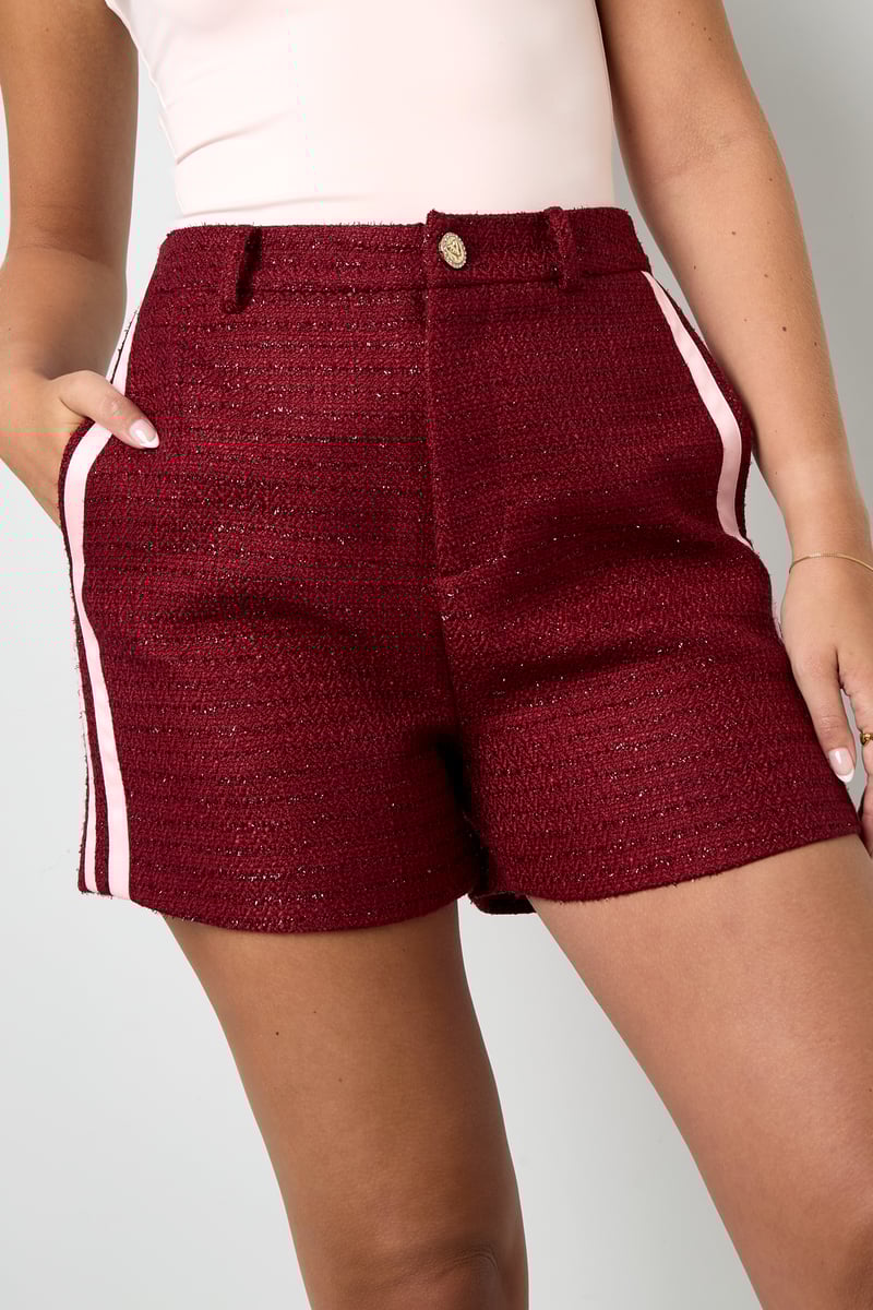 Lurex Tweed short - SevanaMode