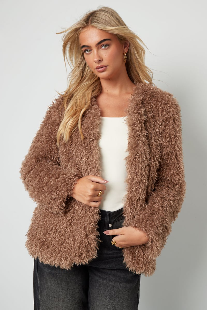 Soft fluffy coat - SevanaMode