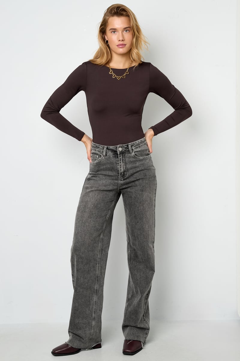 Lange mouwen top – Slim fit stretch – Nylon - SevanaMode