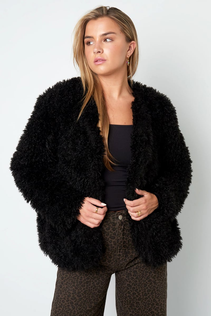 Soft fluffy coat - SevanaMode