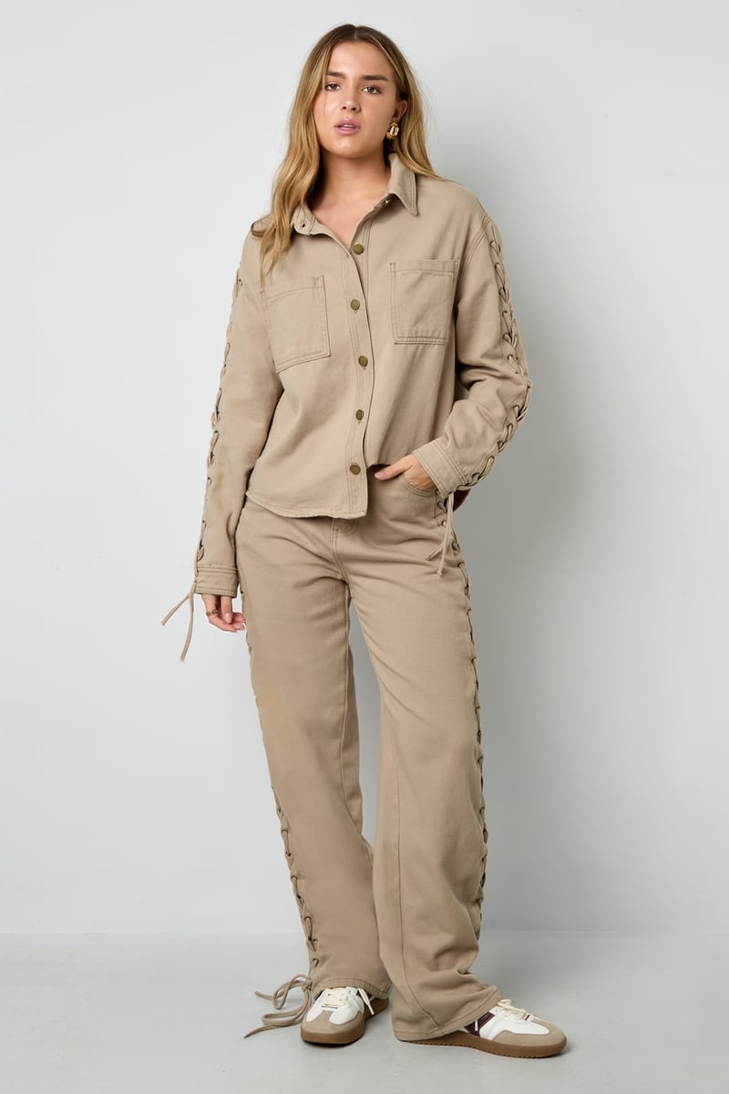 Laced Up Jacket - SevanaMode