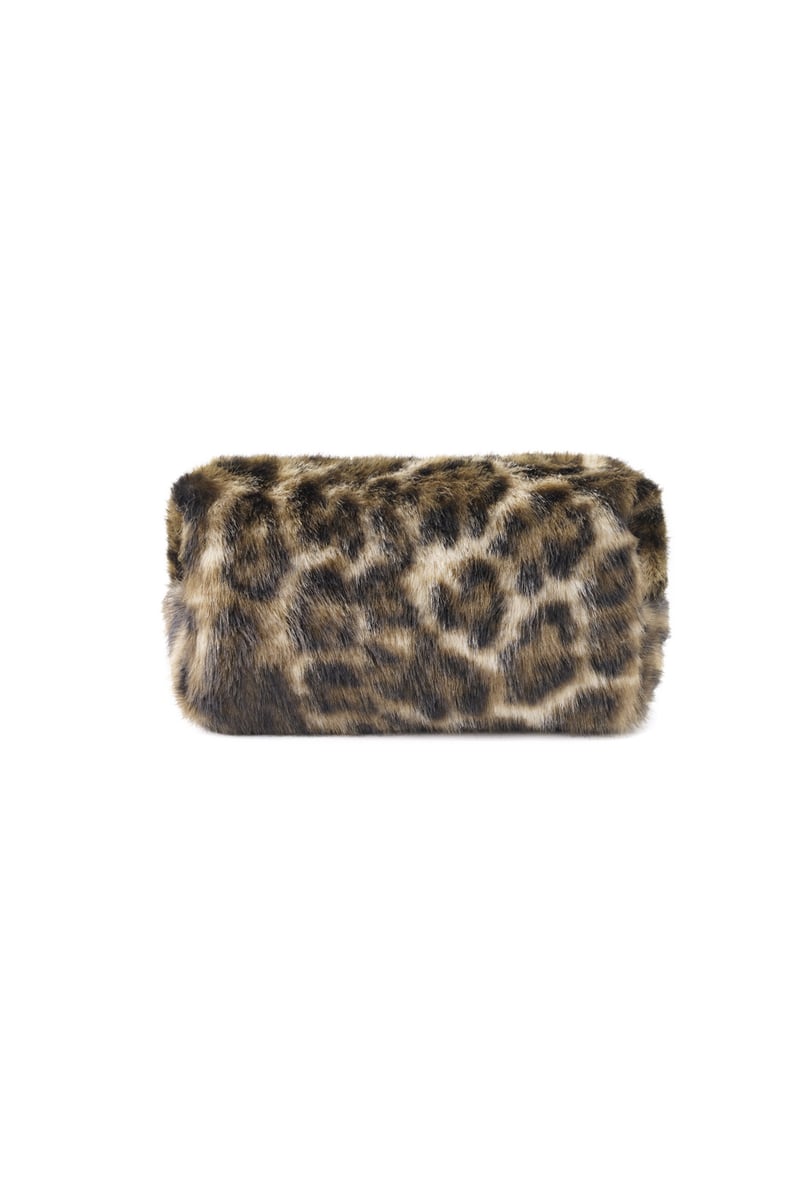 Soft leopard makeup bag - SevanaMode