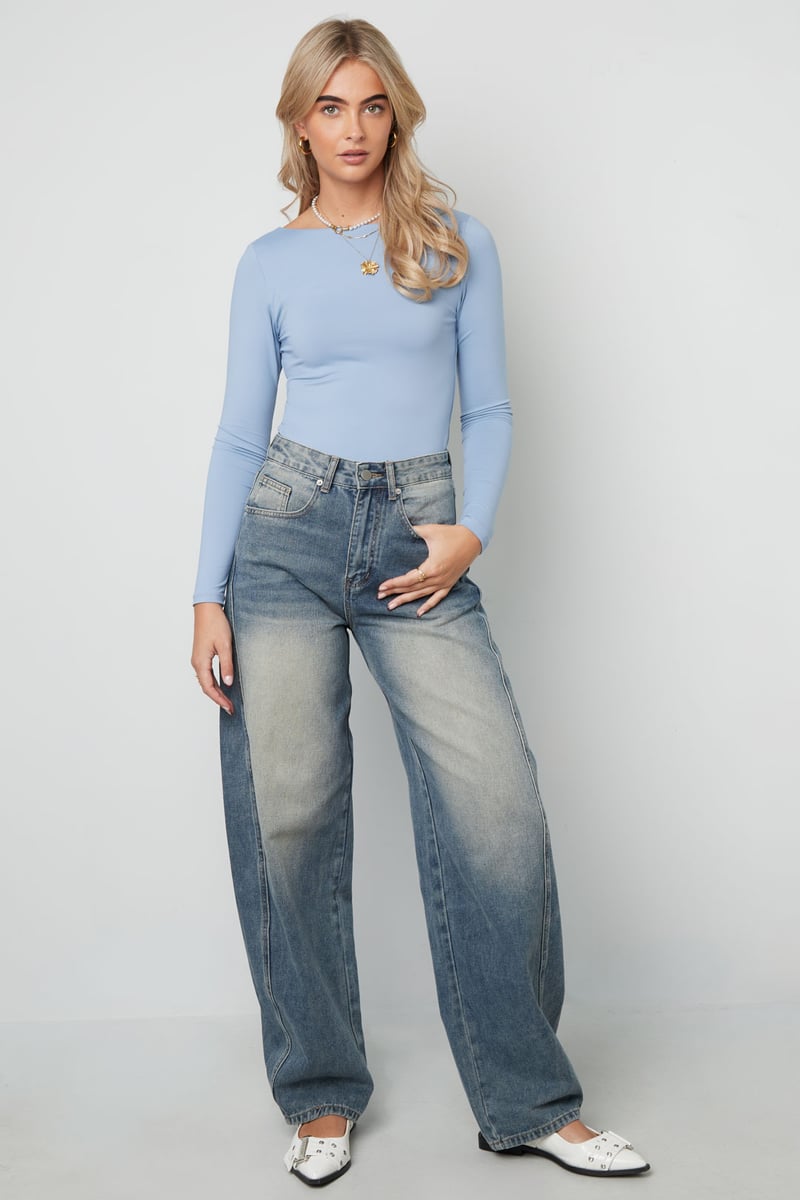 Lange mouwen top – Slim fit stretch – Nylon - SevanaMode