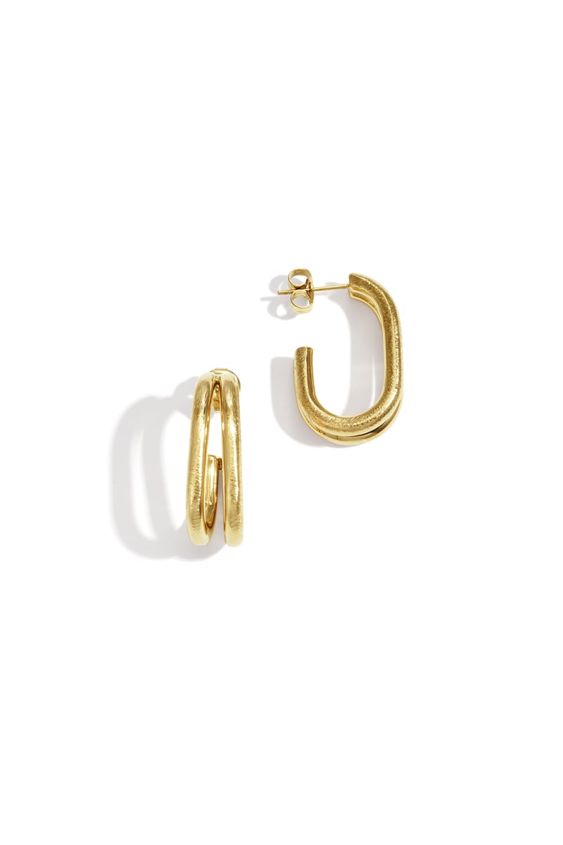 Hoop Earrings lines Casual Daily Simple Series Women's jewelry - SevanaMode