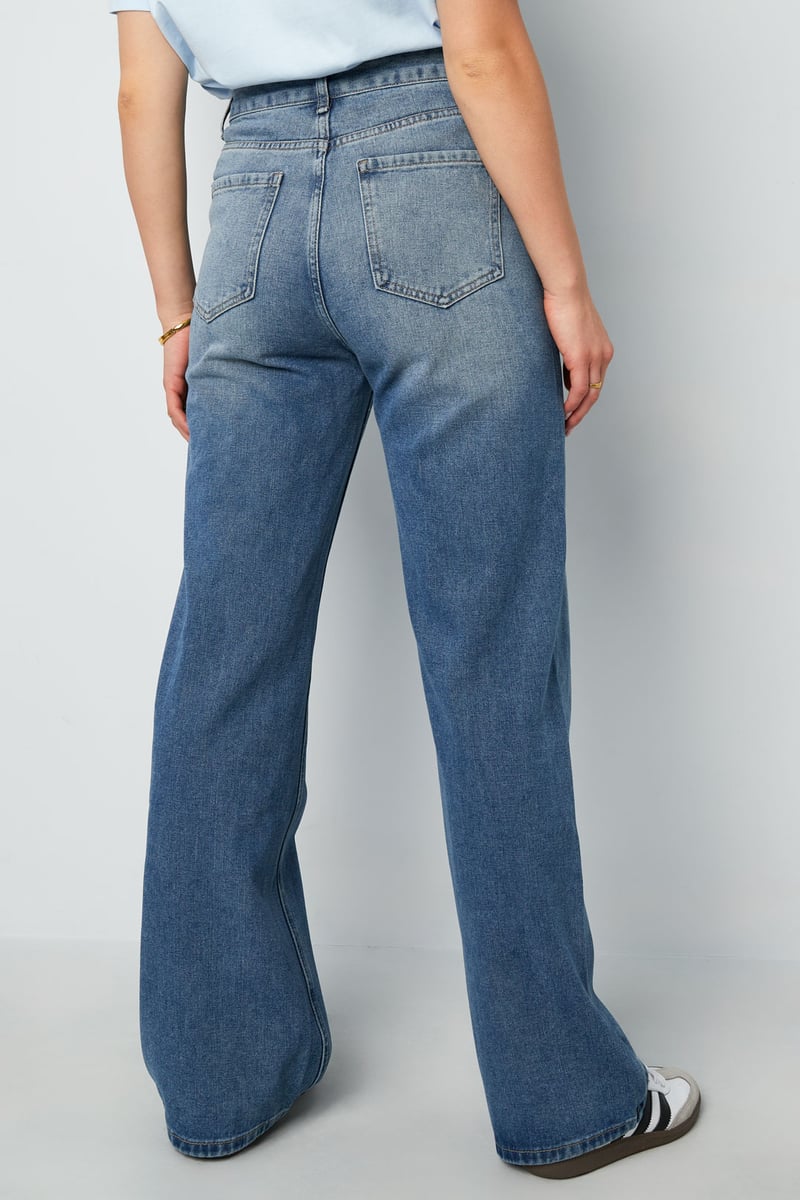 Denim jeans zip up - SevanaMode