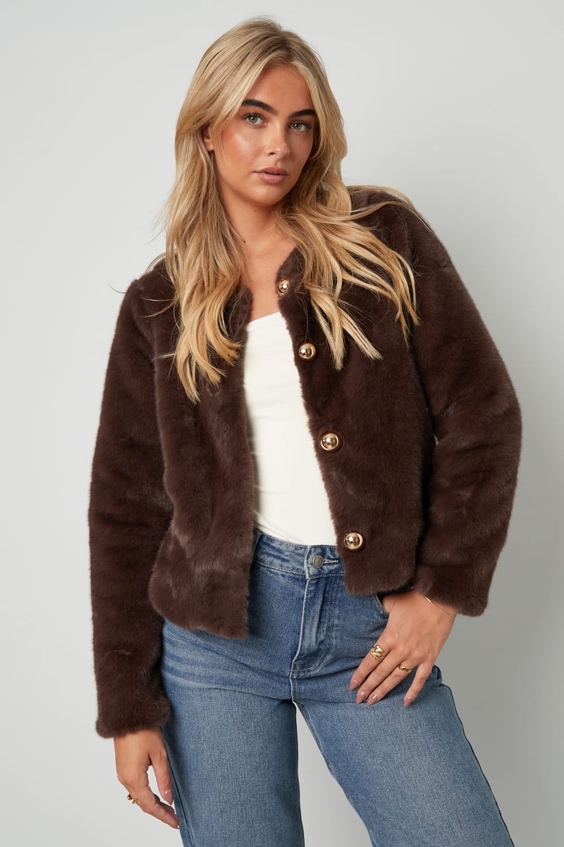 Faux Fur Jacket - SevanaMode