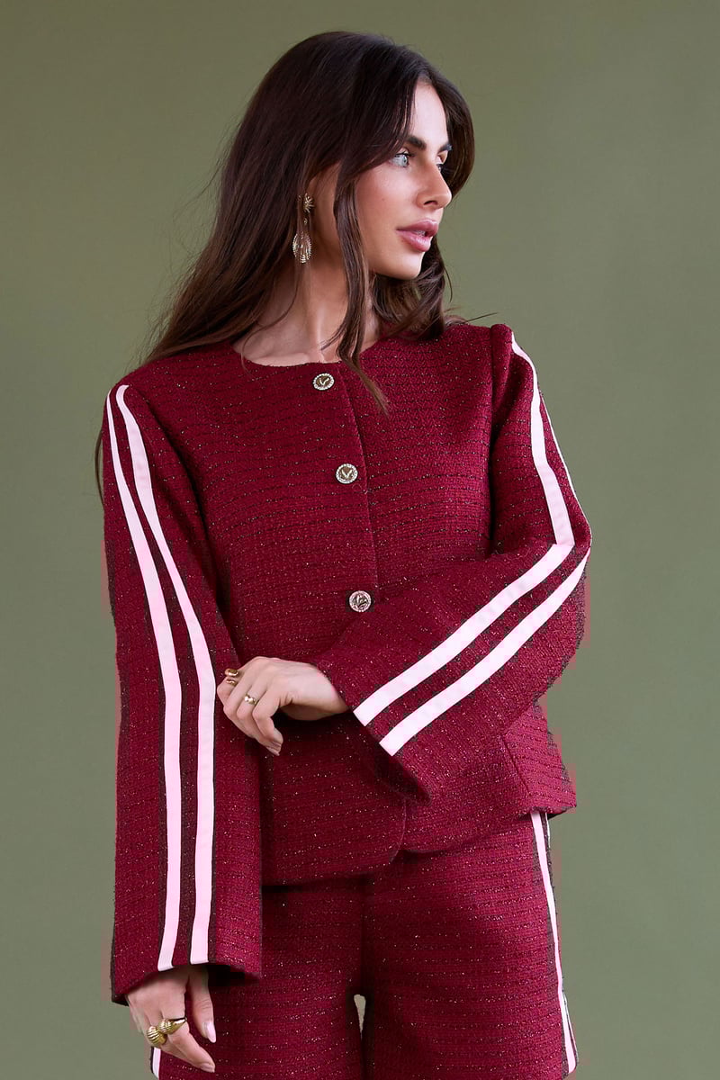 Lurex Tweed jacket - SevanaMode